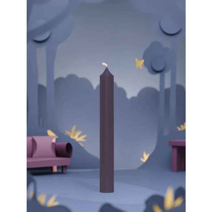 Bougies La Francaise - Dinner Candle - Plum